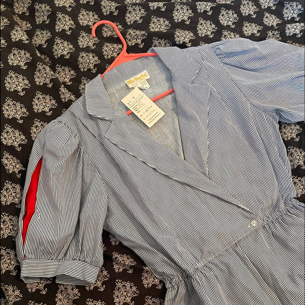80’s vintage puff sleeve jumpsuit! Bought in Lockhart, TX